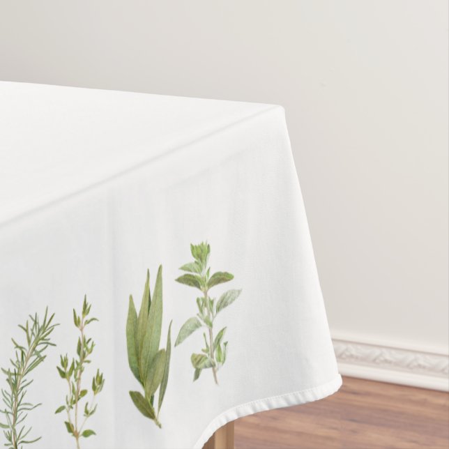 6 ERVAS FRESQUINHAS Toalha de mesa 60x84 (Posição Original)