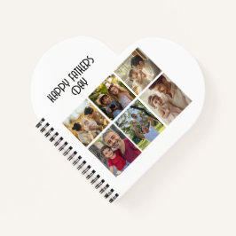 6 Fotografias Collage e Feliz Dia do Pai