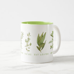 6 Limão FRESCO DE HERBS, caneca de dois tons