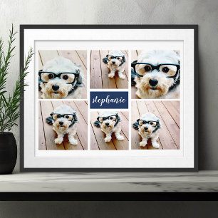 6 Nome de Colagem de Fotos Minimalista - Pode Edit