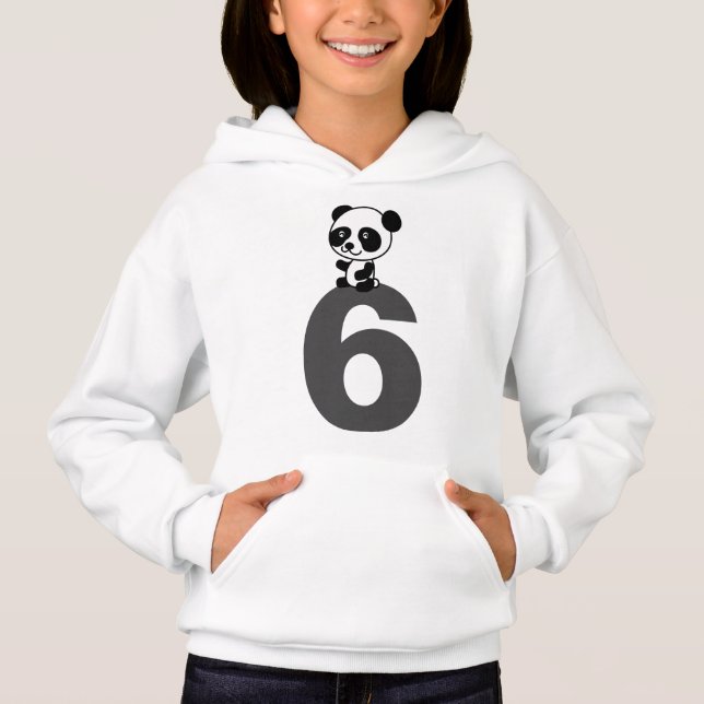 6 SEIS PANDA BEAR T-Shirts (Frente)