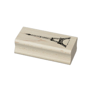 6 tamanhos de carimbo com imagem retrorativa Torre