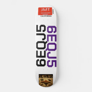 6EQJ5. CÓDIGO. JMT 8 1/4" Deck de Skateboard