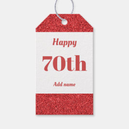 70 de etiquetas de presente de aniversário persona