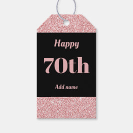 70 de etiquetas de presente de aniversário persona