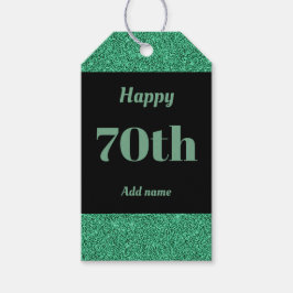 70 de etiquetas de presente de aniversário persona