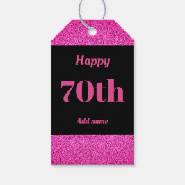 70 de etiquetas de presente de aniversário persona