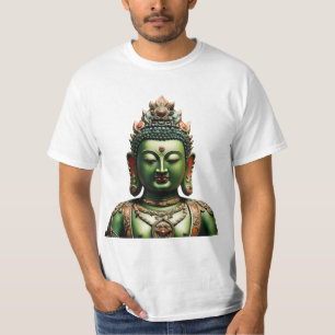 73 Tara Verde - Camisa Máscara Budista