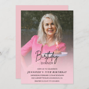 75 convites para o aniversário Foto do Janto de an