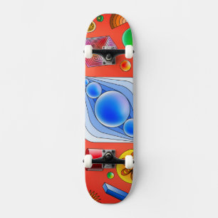 7 3/4" Skate Cool de Roda
