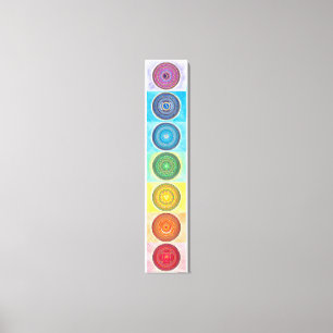 7 Chakra Canvas Impressão