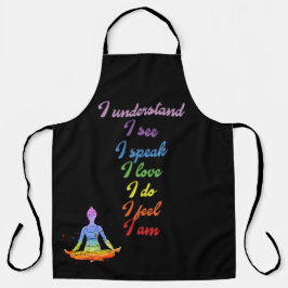 7 Chakras Apron, Símbolos e Significados, Espiritu