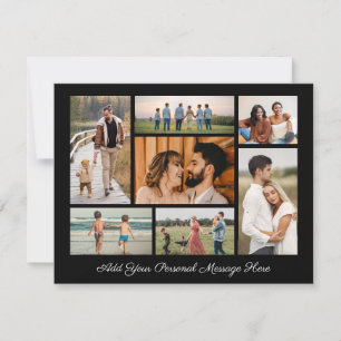 7 Colagem Fotográfica Adicione seu próprio Cartão 