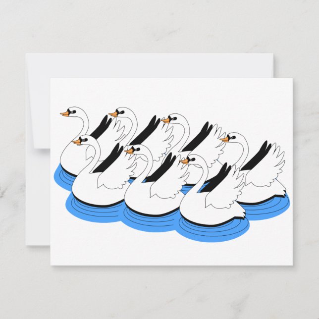 7 Swans Natação (Frente)