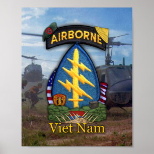 7o impressão da guerra do vietname das boinas