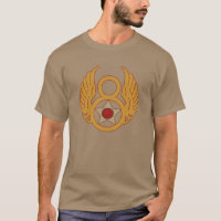 8ª Camiseta da Força Aérea Khaki