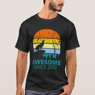 8º Aniversário Presente Camisa Lobo De 8 Anos De V