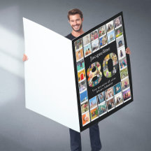 80 Birthday Design da sua própria Colagem de Fotos