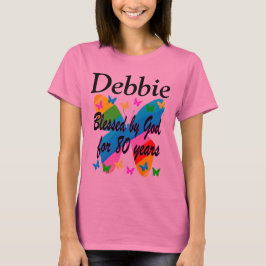 80 CHRISTIAN PERSONALIZADO COM CAMISA DE BORDA