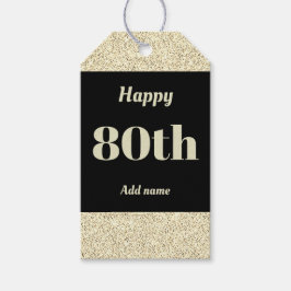 80 de etiquetas de presente de aniversário persona