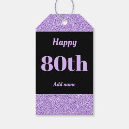 80 de etiquetas de presente de aniversário persona