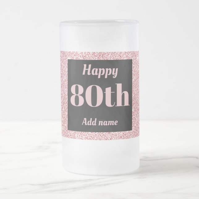 80 de presente de caneca de aniversário personaliz (Centro)