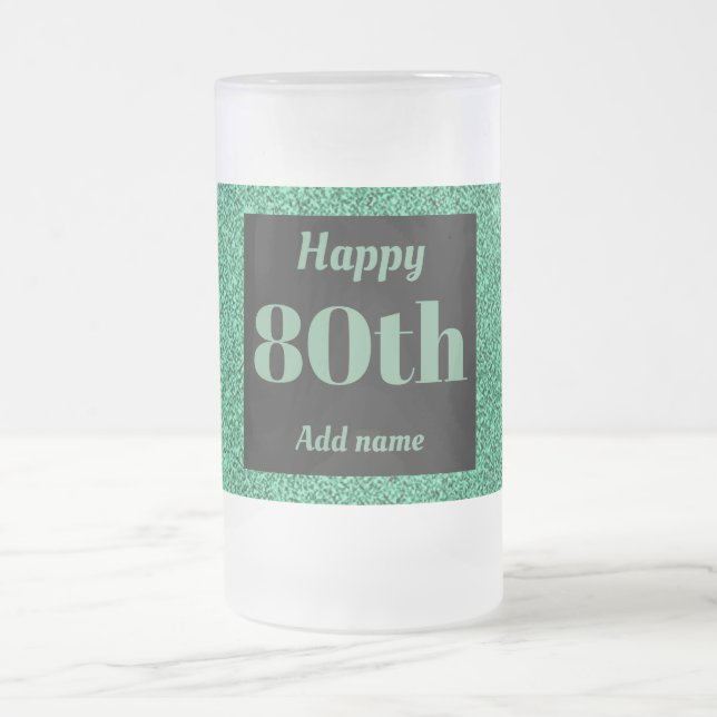 80 de presente de caneca de aniversário personaliz (Centro)