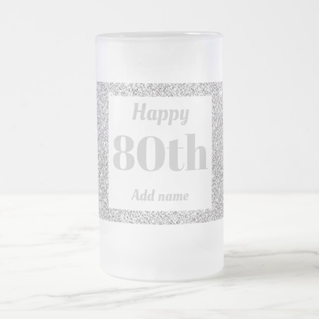 80 de presente de caneca de aniversário personaliz (Centro)