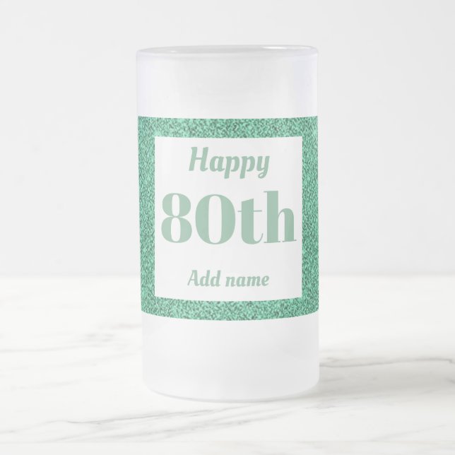 80 de presente de caneca de aniversário personaliz (Centro)