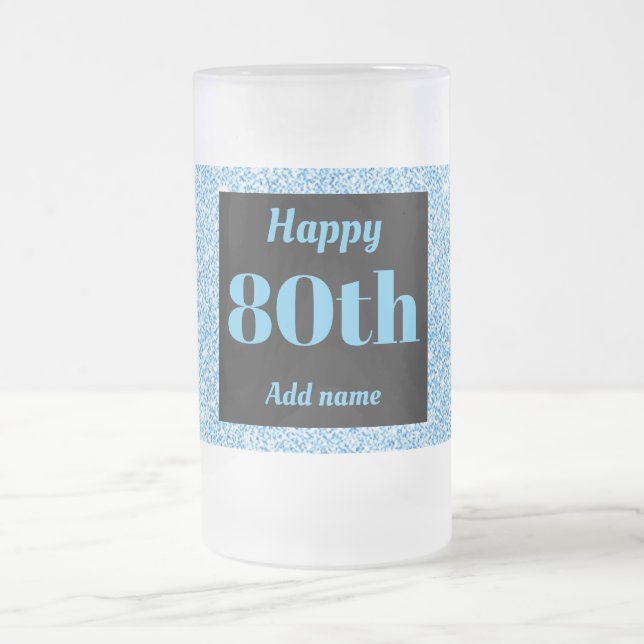 80 de presente de caneca de aniversário personaliz (Centro)