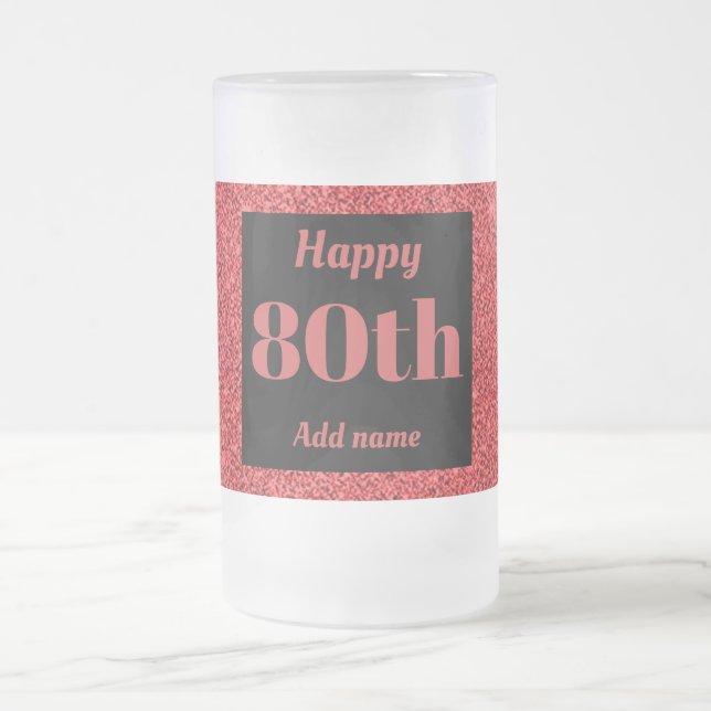 80 de presente de caneca de aniversário personaliz (Centro)