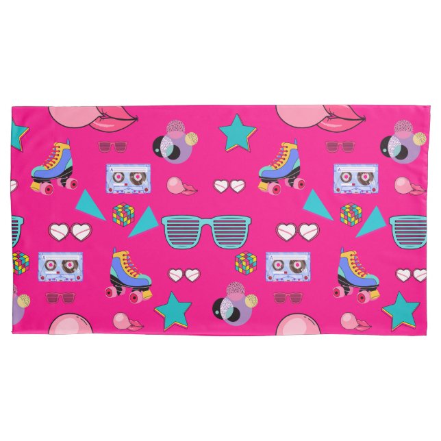 80s Costume Vibrant pink Retro culture pop (Frente)