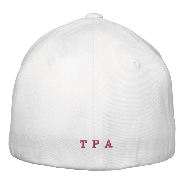 813 Tampa bordaram o boné da bola (Verso)