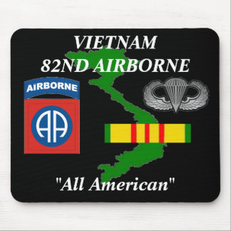 82nd Vietnam transportado por via aérea Mousepad