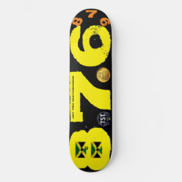876 OFICIAL 8,17,23, 1/4", skateboard Deck