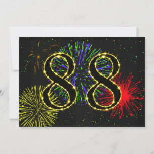 88º convite à festa de aniversário