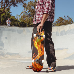 8 1/8" Skate Flame