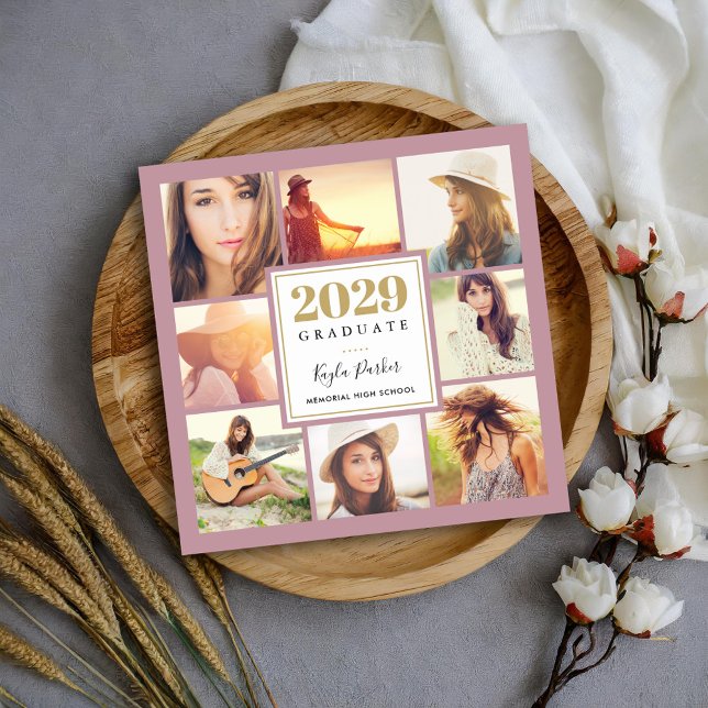 8 Cartões para Anúncio de Graduação Magnética de F (Criador carregado)