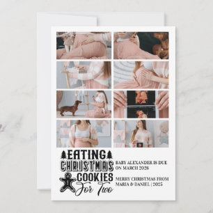 8 Foto de Anúncio de Gravidez na Árvore de Natal