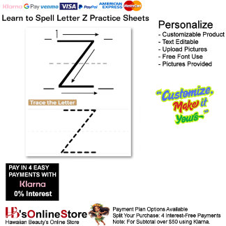 8 Learn To Spell Letter Z Teacher Home Schooling