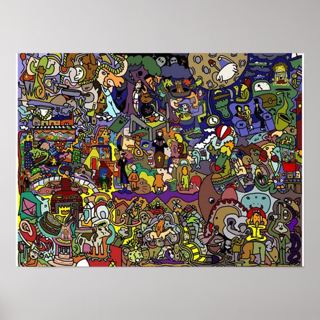 8 Lives Poster (Frente)