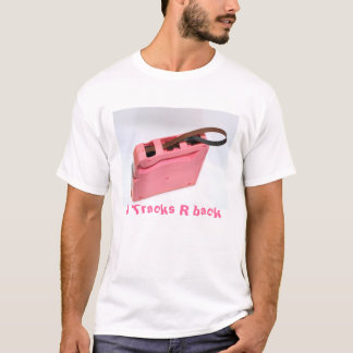 8 trilhas R suportam a camisa cor-de-rosa do
