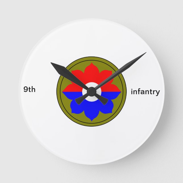 9º relógio de infantaria (Frente)