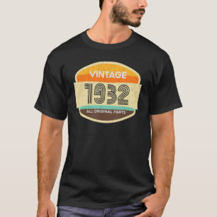 90 Birthday Graphic Camisetas Vintage 1932 Todas a