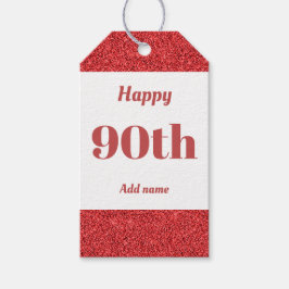 90 de etiquetas de presente de aniversário persona