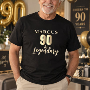 90 & Lendário Ouro Aniversário de 90 anos 