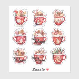 9 Adesivo de Vinil Personalizado para Copos de Nat