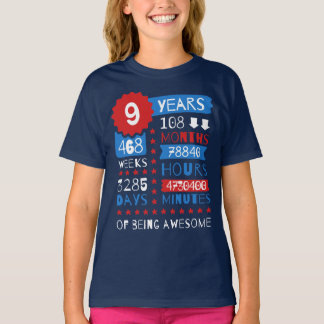 9 anos de ser impressionante - 9a camisa do