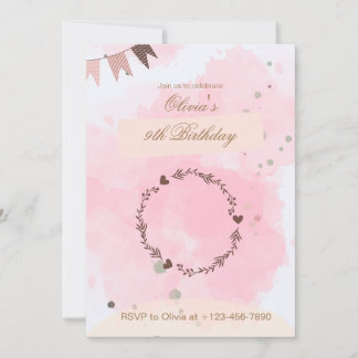 9.o Convite de Aniversário