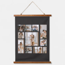 9 T-Shirts de Colagem de Fotografias de Longa Folh